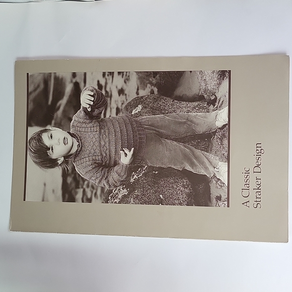 A Classic Straker Design 1992 Sweater Knitting Pattern - Picture 5 of 5